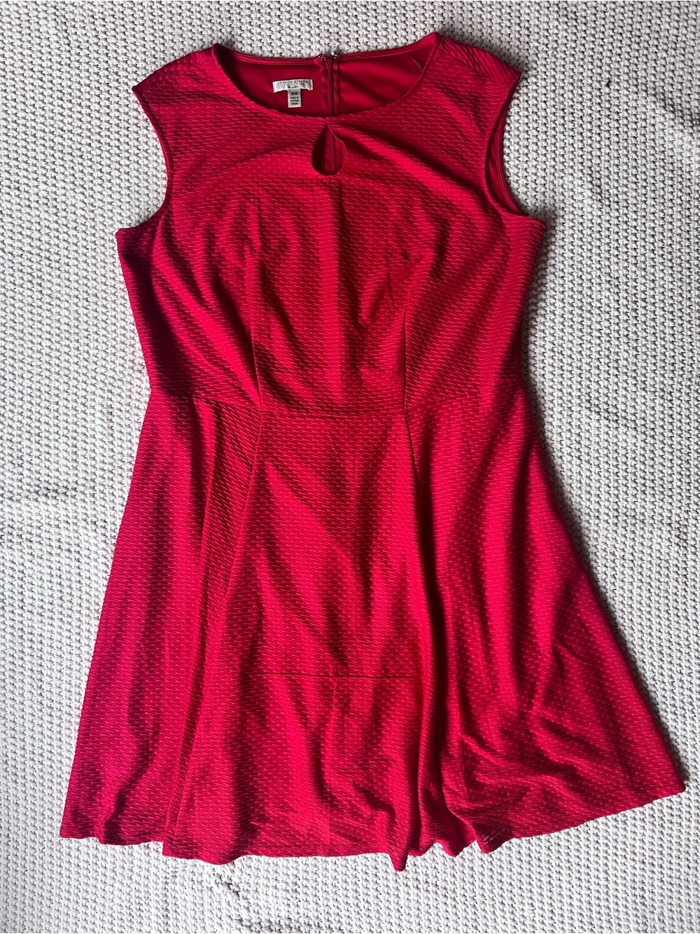 London Times Lace Sleeveless Midi Dress Textured Size 18W
